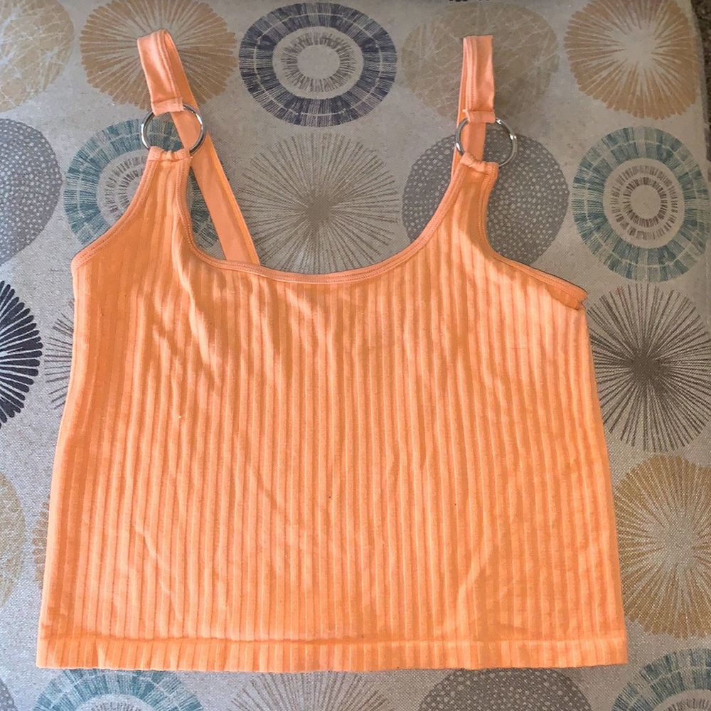 Orange good quality crop top.
